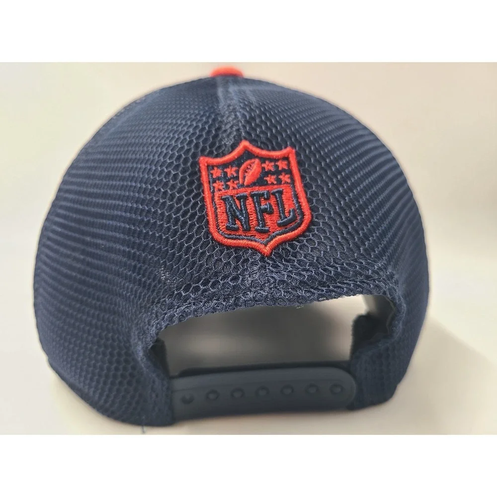 New England Patriots New Era 9Forty Mesh Snapback Hat Cap NFL Football Red‎ Blue